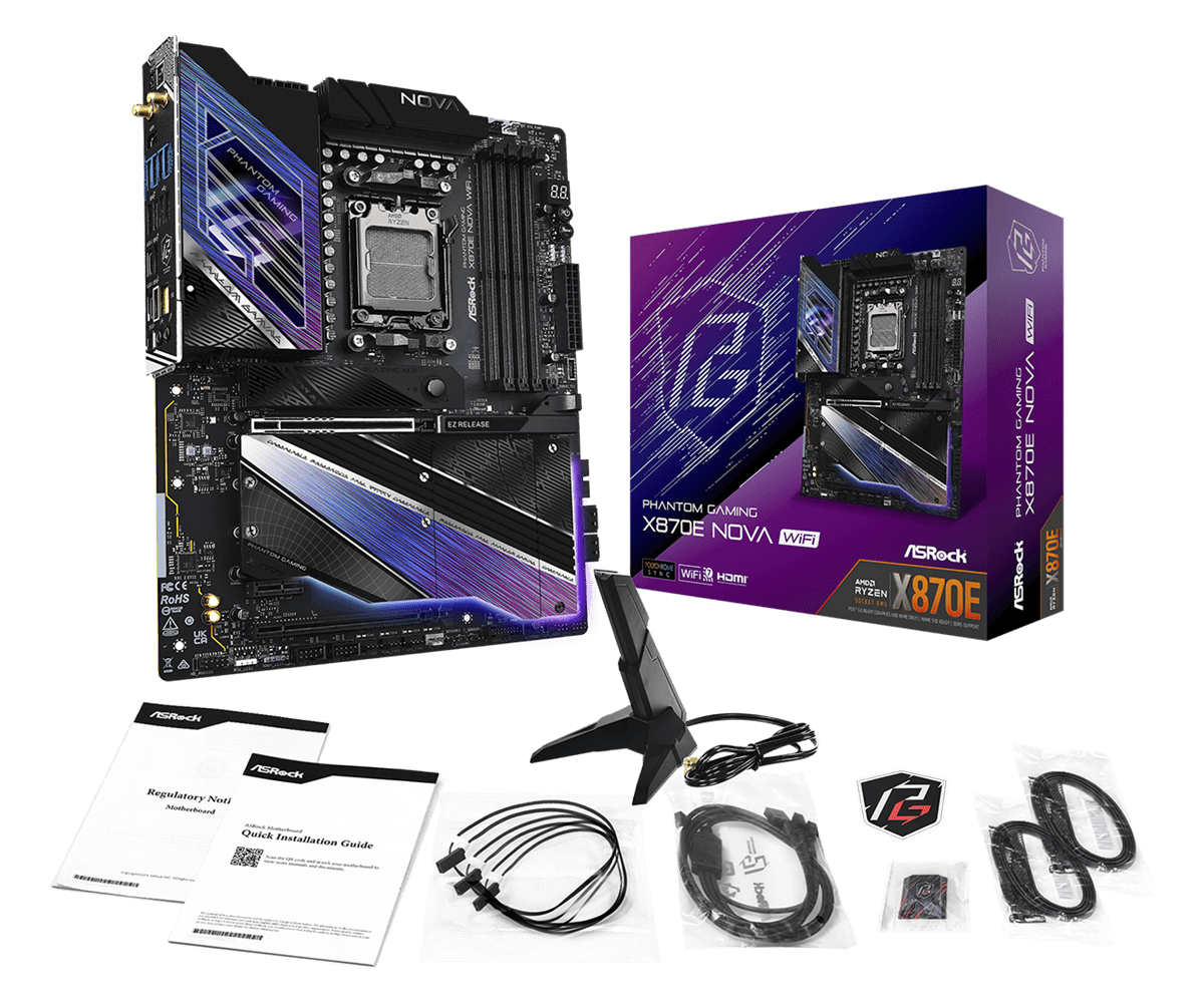 X870E Nova WiFi Photos